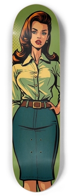 Twin tail skateboards