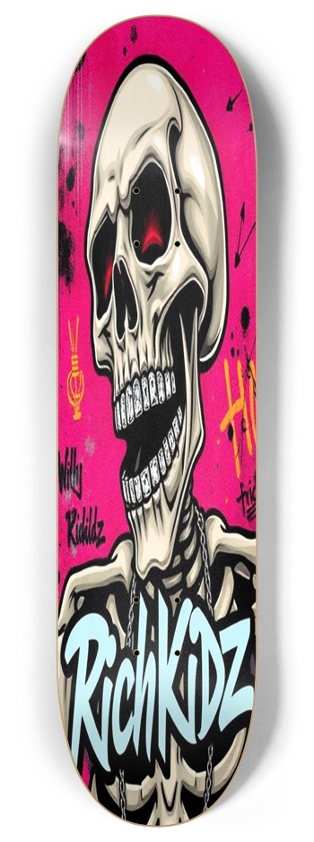 "Bussdown Skully" Skateboard