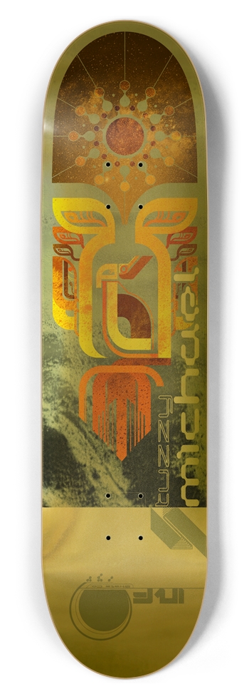 INF Summer Collection: "RISING PHOENIX" Stuzzy Michael's 8.5 Skateboard Deck 8-1/2 Skateboard Deck
