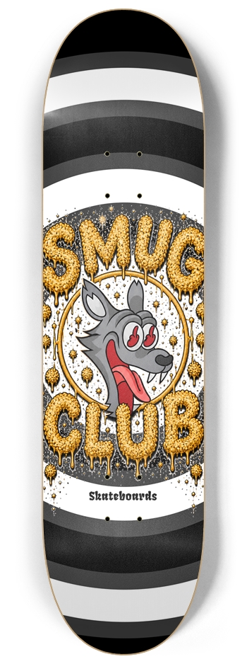 8.25x32.25 looney smug club deck