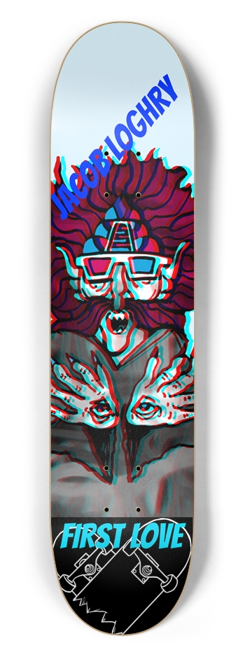 Jacob Loghry 7.5 7-1/2 Skateboard Deck