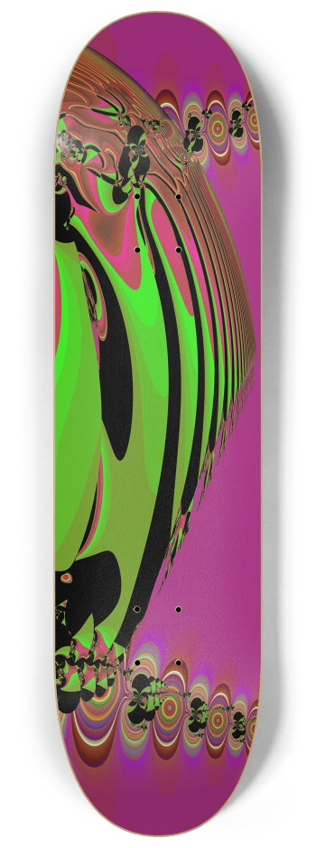 Fractal #1846 #3 8-1/4 Skateboard Deck