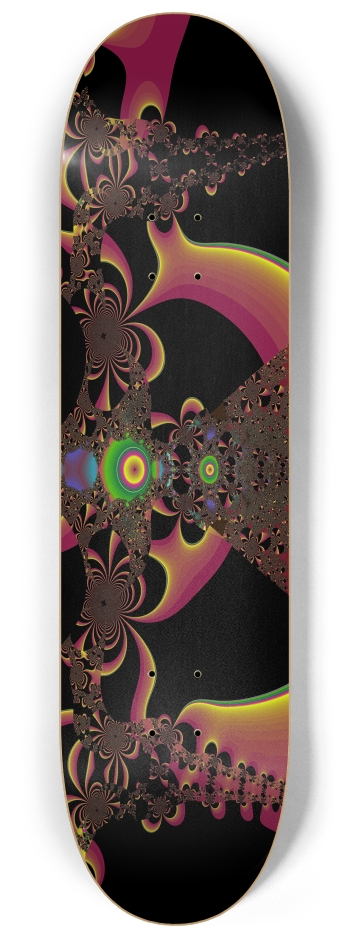 Fractal #1854 #3 8-1/4 Skateboard Deck