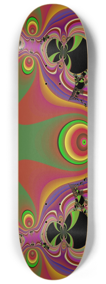 Fractal #1847 #1 8-1/4 Skateboard Deck
