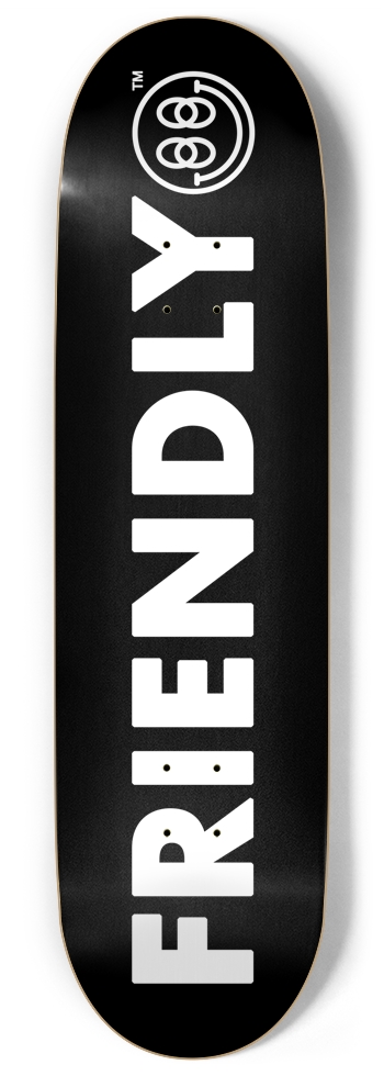 FRIENDLY™ #004 (Black) - 9.0
