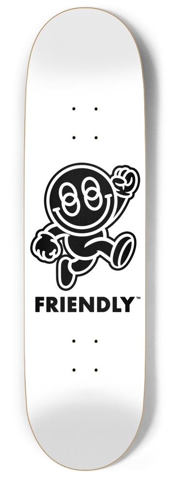 FRIENDLY™ #003 (White) - 9.0