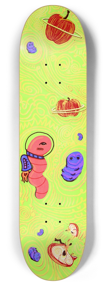 Astroworm 8 Inch Skateboard Deck