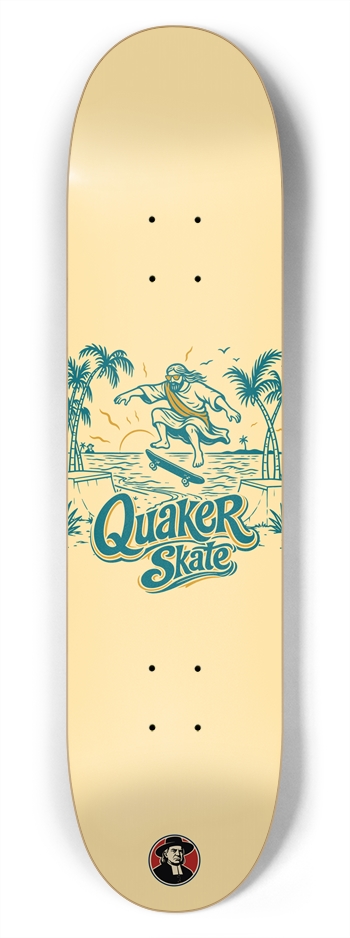 The Trestle | Vintage Gold | 7.75 in. Popsicle Skateboard