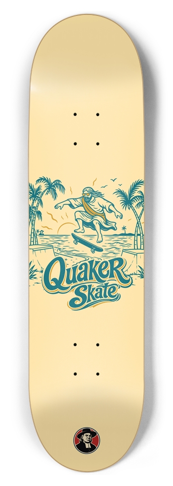 The Trestle | Vintage Gold | 8.5 in. Popsicle Skateboard 8-1/2 Skateboard Deck