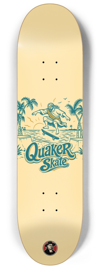 The Trestle | Vintage Gold | 8.25 in. Popsicle Skateboard