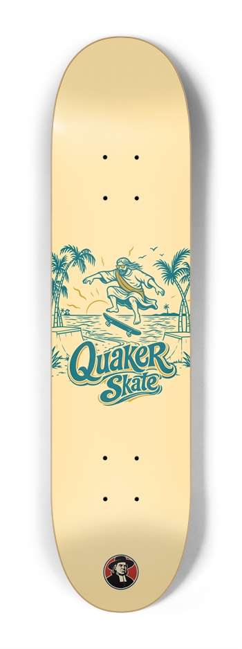 The Trestle | Vintage Gold | 7.25 in./MIni Kid Popsicle Skateboard 7-1/4 Mini/Kid Skateboard
