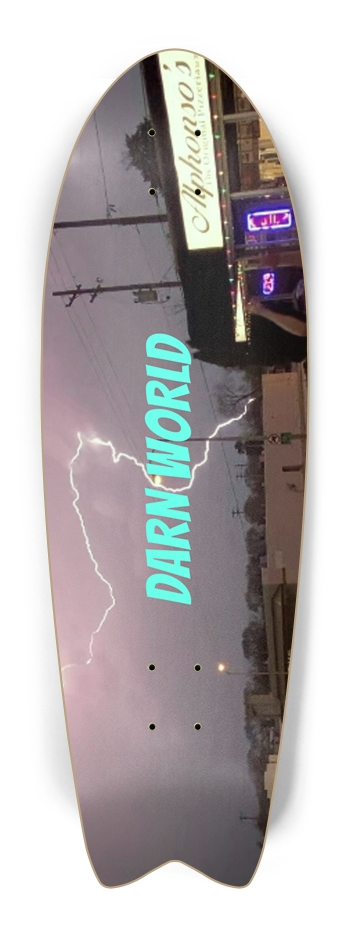 DARN LIGHTNING GLOW FISH 9.5” Fish Tail