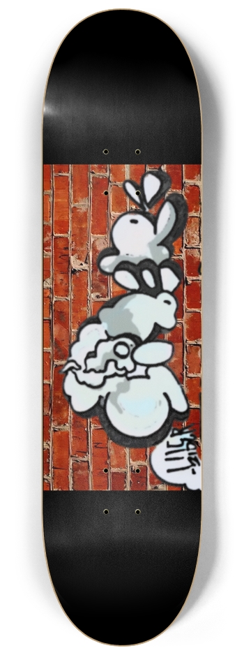 Wall 8-1/4 Skateboard Deck