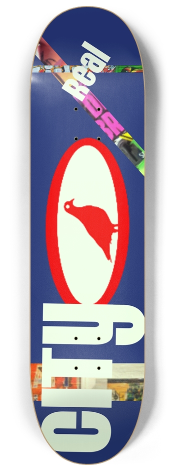 City Pigeon 8-1/4 Skateboard Deck