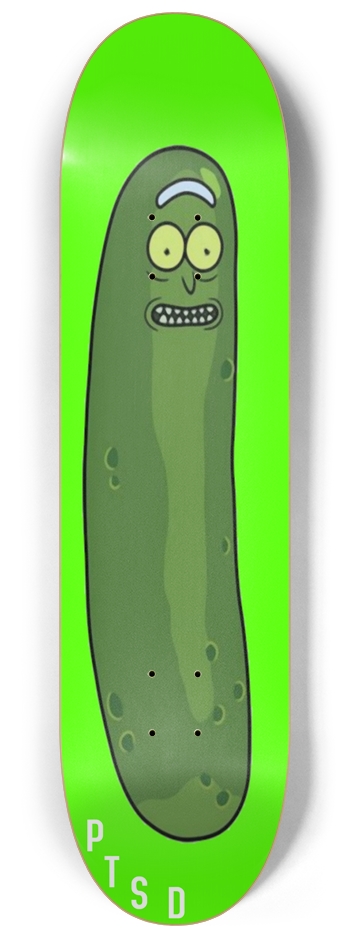 PTSD PICKLE RAIDER DECK 01 8-1/4 Skateboard Deck