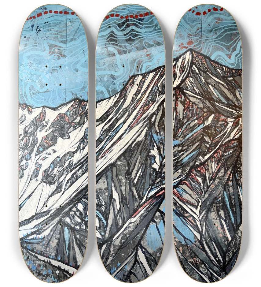 Mt. Princeton Triptych 