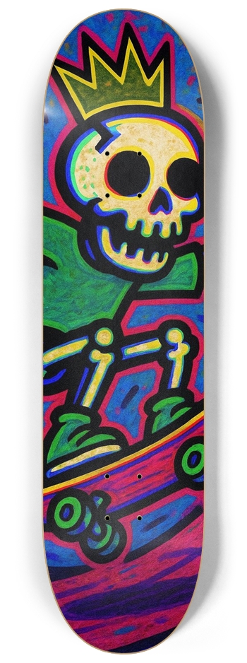 Zanoskull - Skateboard King 8-1/4 Skateboard Deck