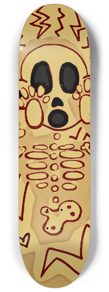 Zanoskull - Shock 8-1/4 Skateboard Deck