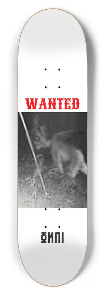 Wanted-Devil 8-1/2 Skateboard Deck