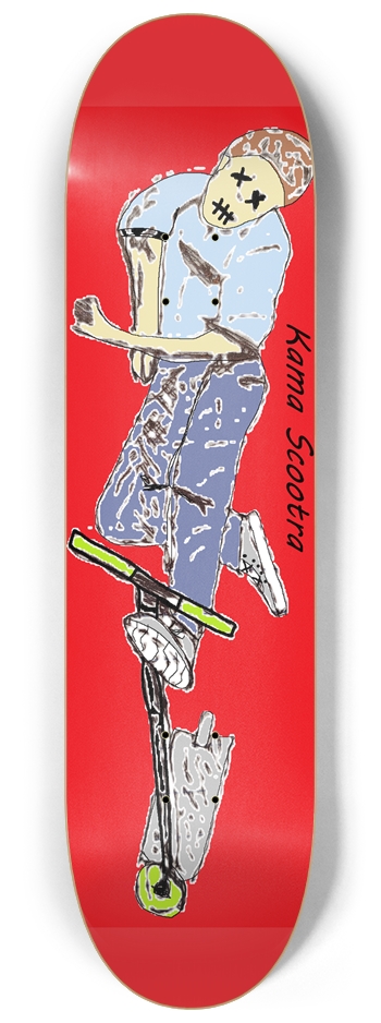Kama Scootra 8.25 8-1/4 Skateboard Deck