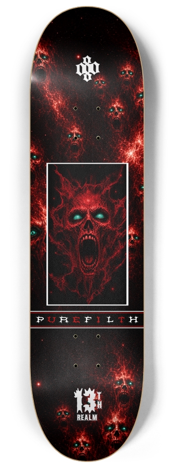 One of None redux 8-1/4 Skateboard Deck