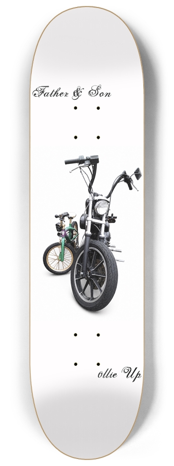 OllieUp: Father & Son 8-1/4 Skateboard Deck