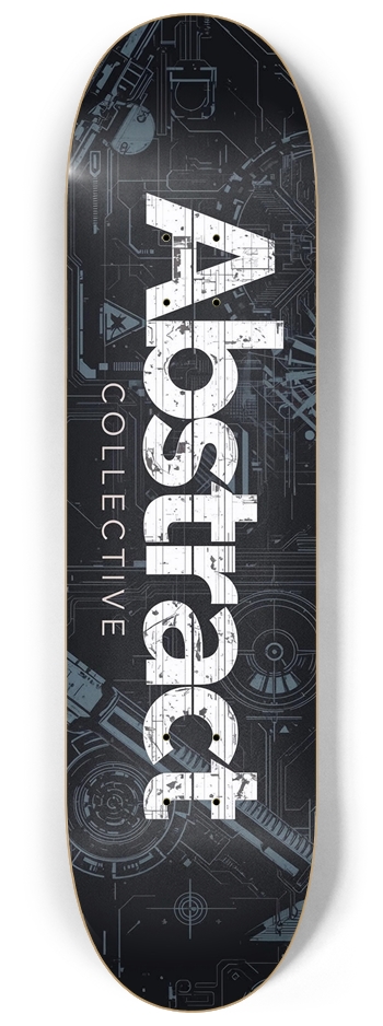 Abstract CLTV Deck 8-1/4 Skateboard Deck