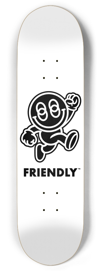 FRIENDLY™ #003 (White) - 8.375 Twin Tail 8.375