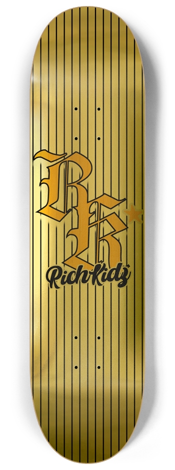 RichKidz "Varsity" Skateboard 8-1/4 Skateboard Deck