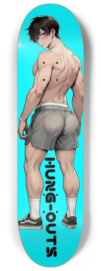 Blue HUNG-OUTS hunk