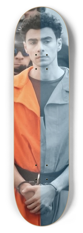 Deny. Defend. Depose. 2 8-1/2 Skateboard Deck