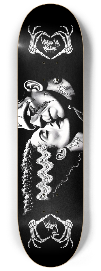 Hasta la Muerte ( Till Death ) 8-1/4 Skateboard Deck