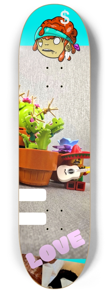 ROOM vibe #2 8-1/4 Skateboard Deck