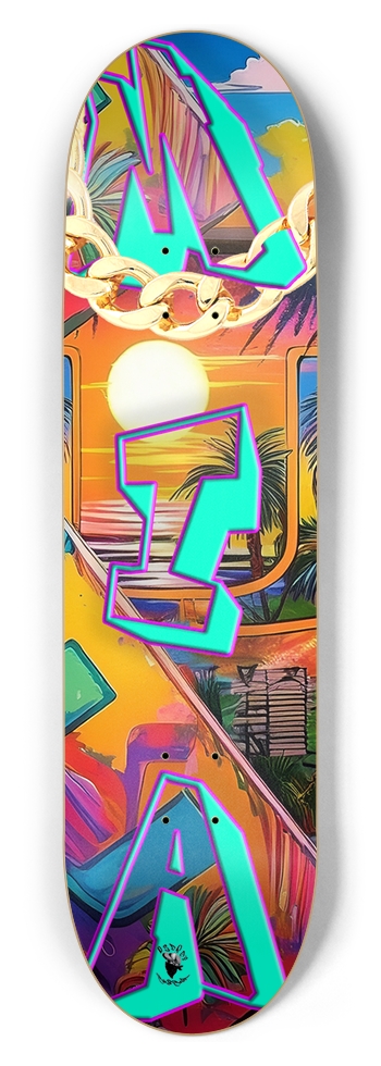 MIA Charity Board 8-1/2 Skateboard Deck