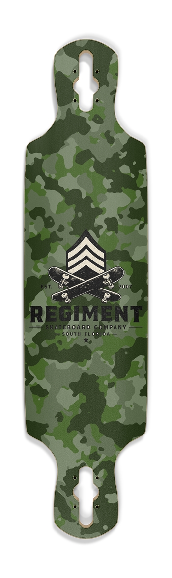 Camo Print Drop Deck