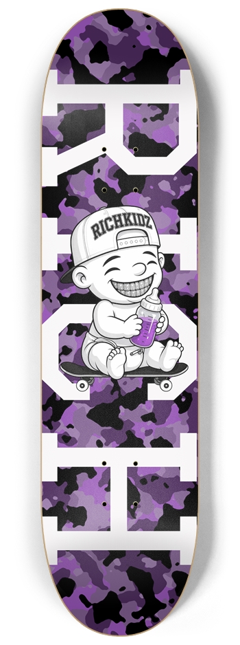 Rich Kidz "Keep Grindin" Skateboard