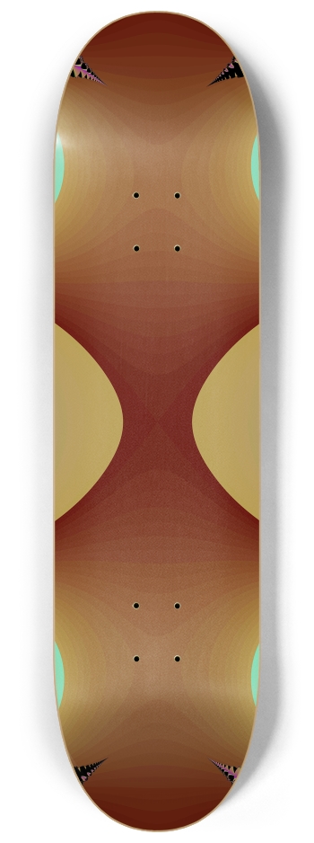 Fractal #1881 #2 8-1/4 Skateboard Deck