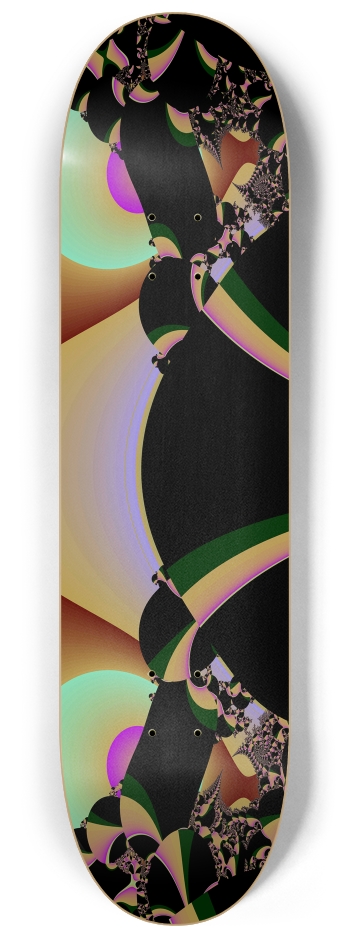 Fractal #1881 #3 8-1/4 Skateboard Deck