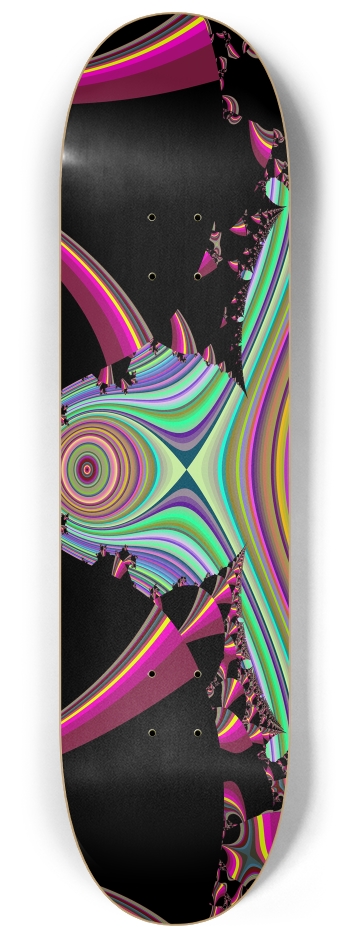 Fractal #1875 #1 8-1/4 Skateboard Deck