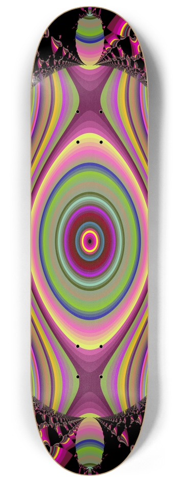 Fractal #1875 #2 8-1/4 Skateboard Deck