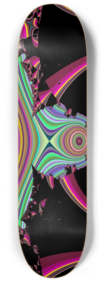 Fractal #1875 #3 8-1/4 Skateboard Deck