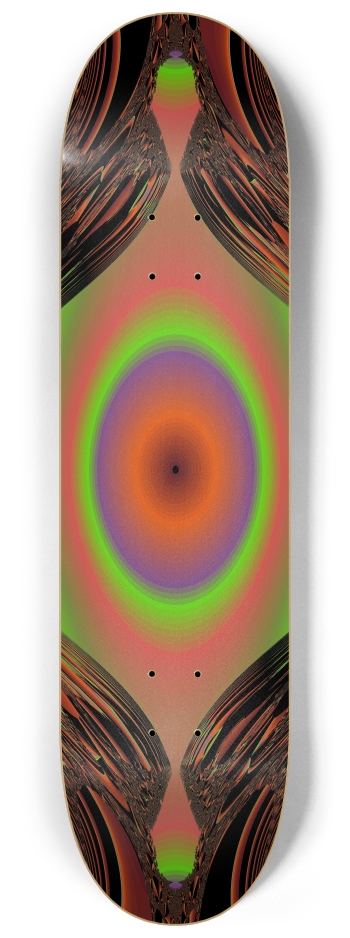 Fractal #1871 #2 8-1/4 Skateboard Deck