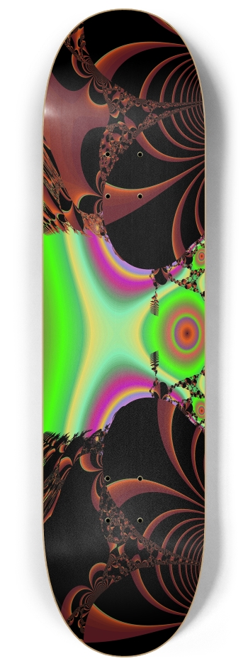 Fractal #1871 #3 8-1/4 Skateboard Deck