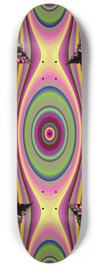 Fractal #1874 #2 8-1/4 Skateboard Deck