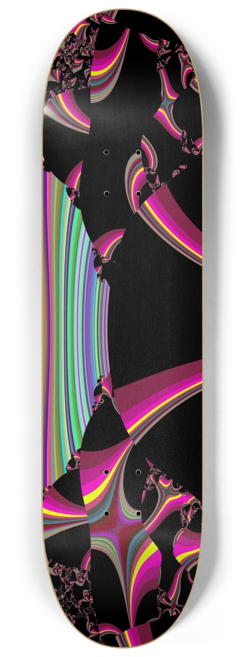 Fractal #1874 #3 8-1/4 Skateboard Deck