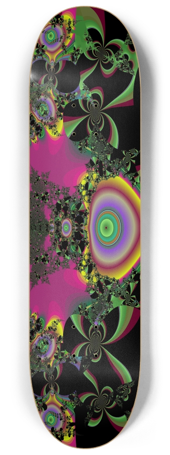 Fractal #1858 #1 8-1/4 Skateboard Deck