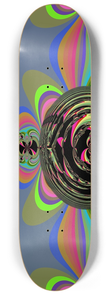 Fractal #1876 #1 8-1/4 Skateboard Deck