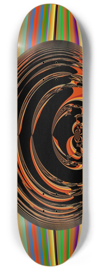 Fractal #1866 #1 8-1/4 Skateboard Deck