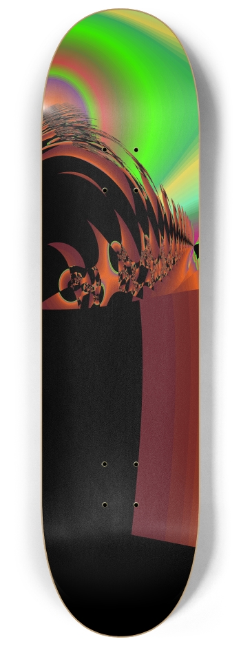 Fractal #1868 #3 8-1/4 Skateboard Deck