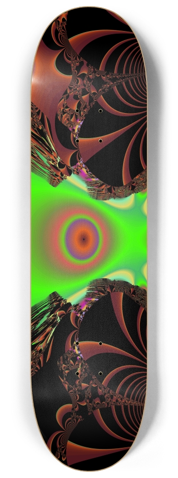 Fractal #1870 #3 8-1/4 Skateboard Deck